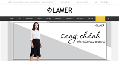Desktop Screenshot of lamerfashion.com