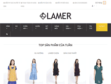 Tablet Screenshot of lamerfashion.com